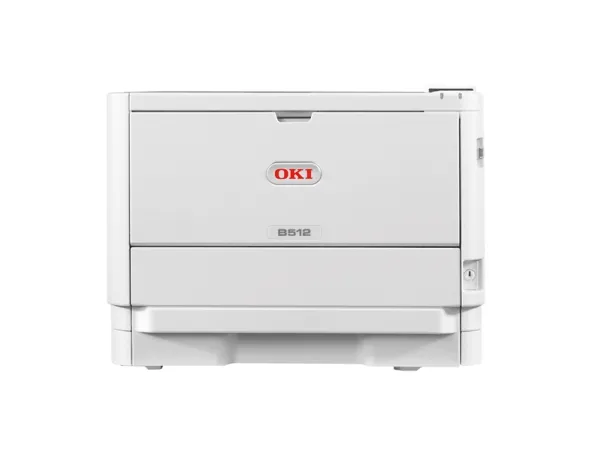 OKI B512dn - Printer - S/H - Duplex - LED - A4/Legal - 1200 x 1200 dpi - op til 45 spm - kapacitet: 630 ark - USB 2.0, Gigabit LAN