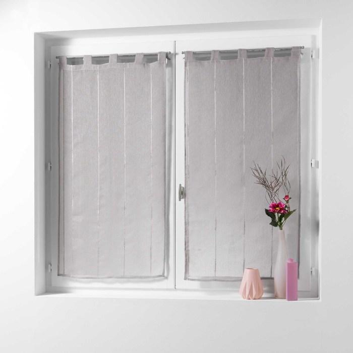 PAIRE DROITE PASSANTS 2X60X160CM LINAHE TAUPE