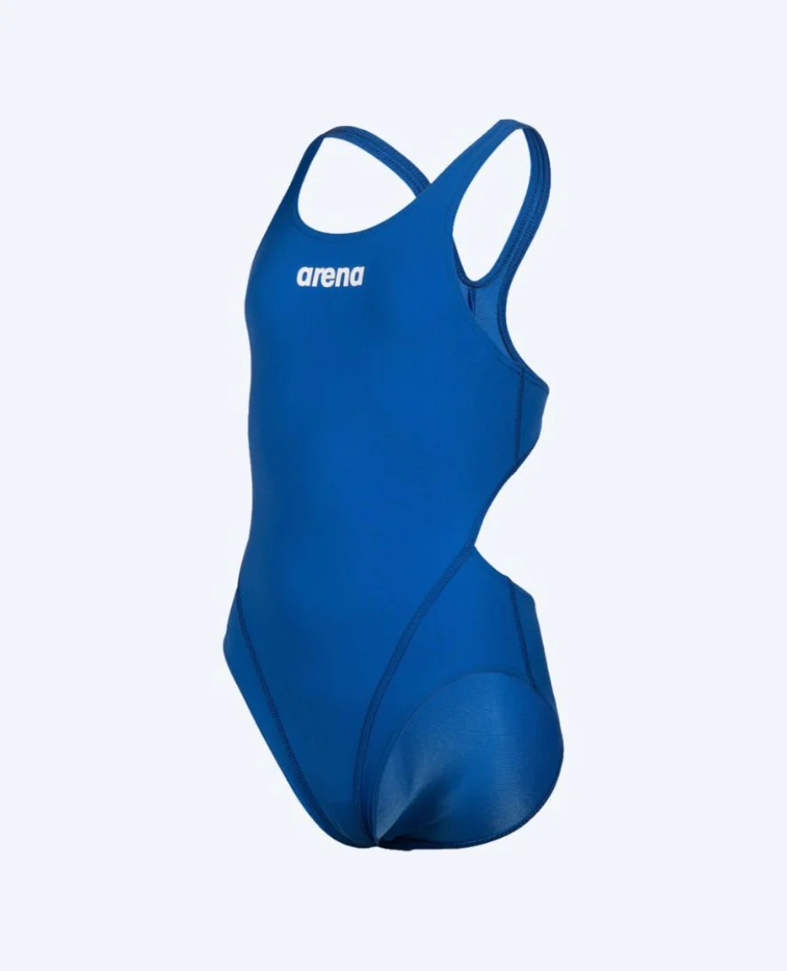 Arena badedragt til piger - Team Swim Tech Solid - Blå