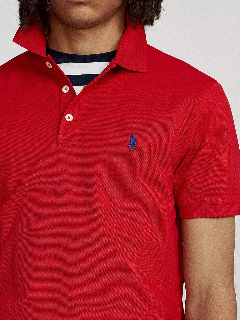 POLO RALPH LAUREN Poloshirt Slim Fit rot