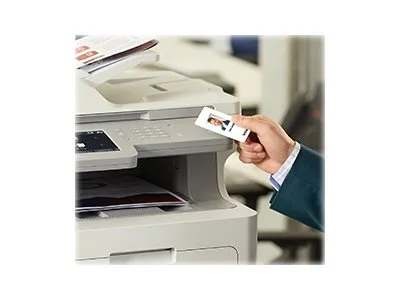 Brother MFC-L9570CDW - Multifunktionsprinter - farve - laser - A4/Legal (medie) - op til 31 spm (udskriver) - 300 ark - 33.6 Kbps - USB 2.0, Gigabit LAN, Wi-Fi(n), USB vært, NFC - med Brother PRINT AirBag til 400.000 sider