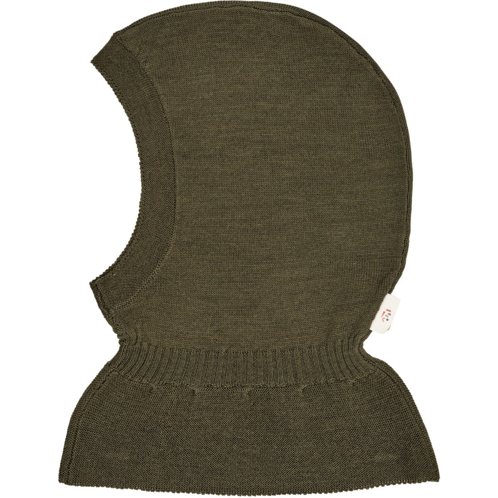 Køb Copenhagen Colors Forrest Green Merino Elefanthue With Frill