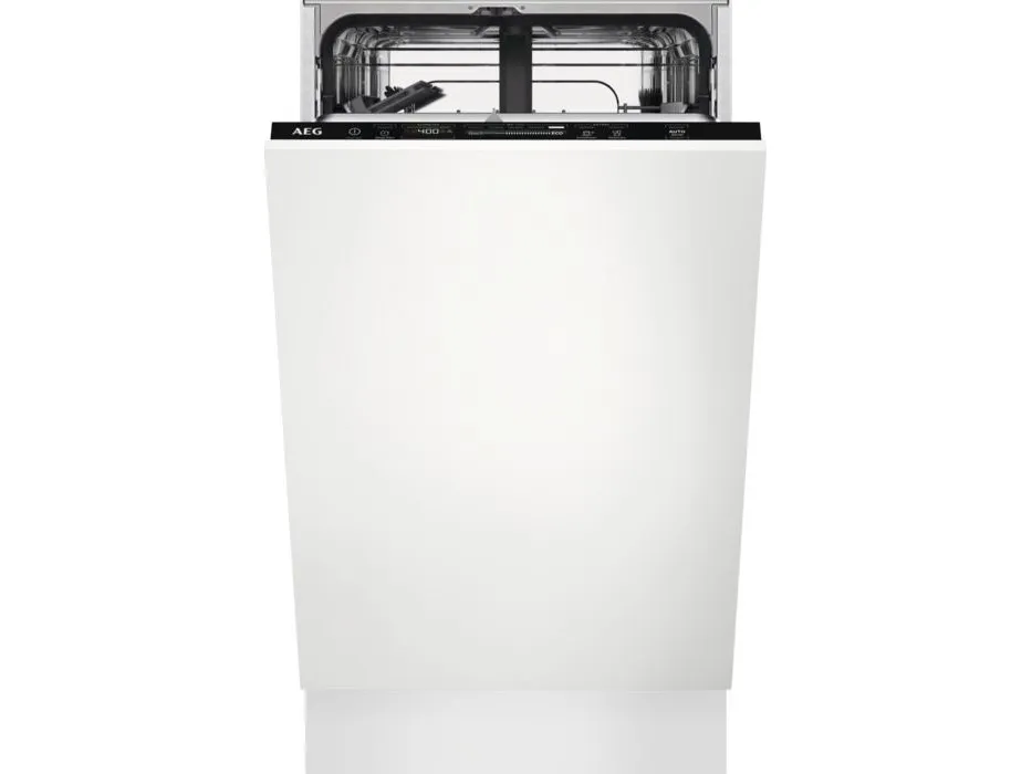 AEG FSE62417P, Delvist indbygget, Slimline (45 cm), 1,5 m, Kurv, 9 kuverter, B