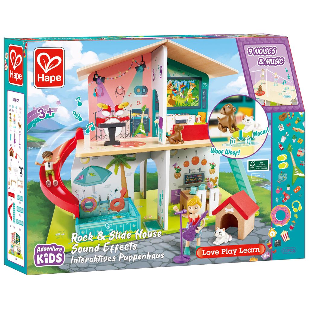 HapeHape   Interaktives Puppenhaus