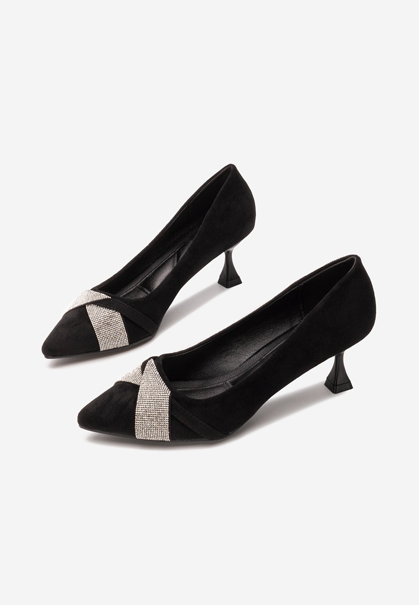 Chaussures à talon noirs Demetrice