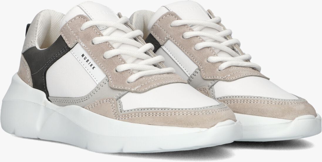 NUBIKK witte nubikk lage sneakers roque road wave k