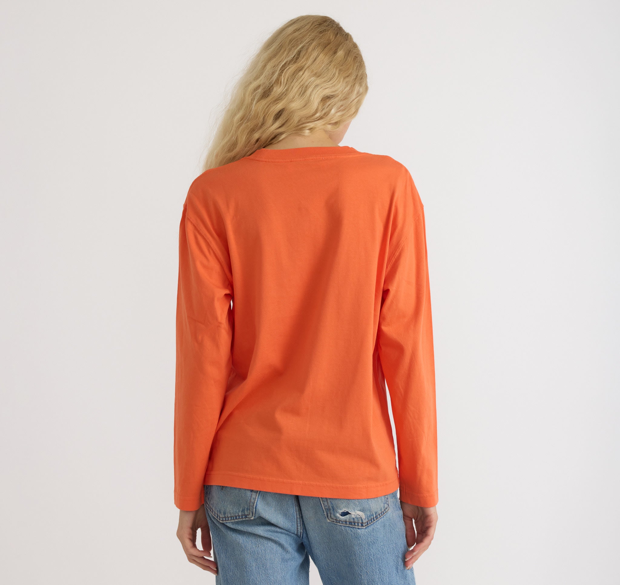 ORGANIC COTTON<br>True Heavy Boxy Long Sleeve Tee