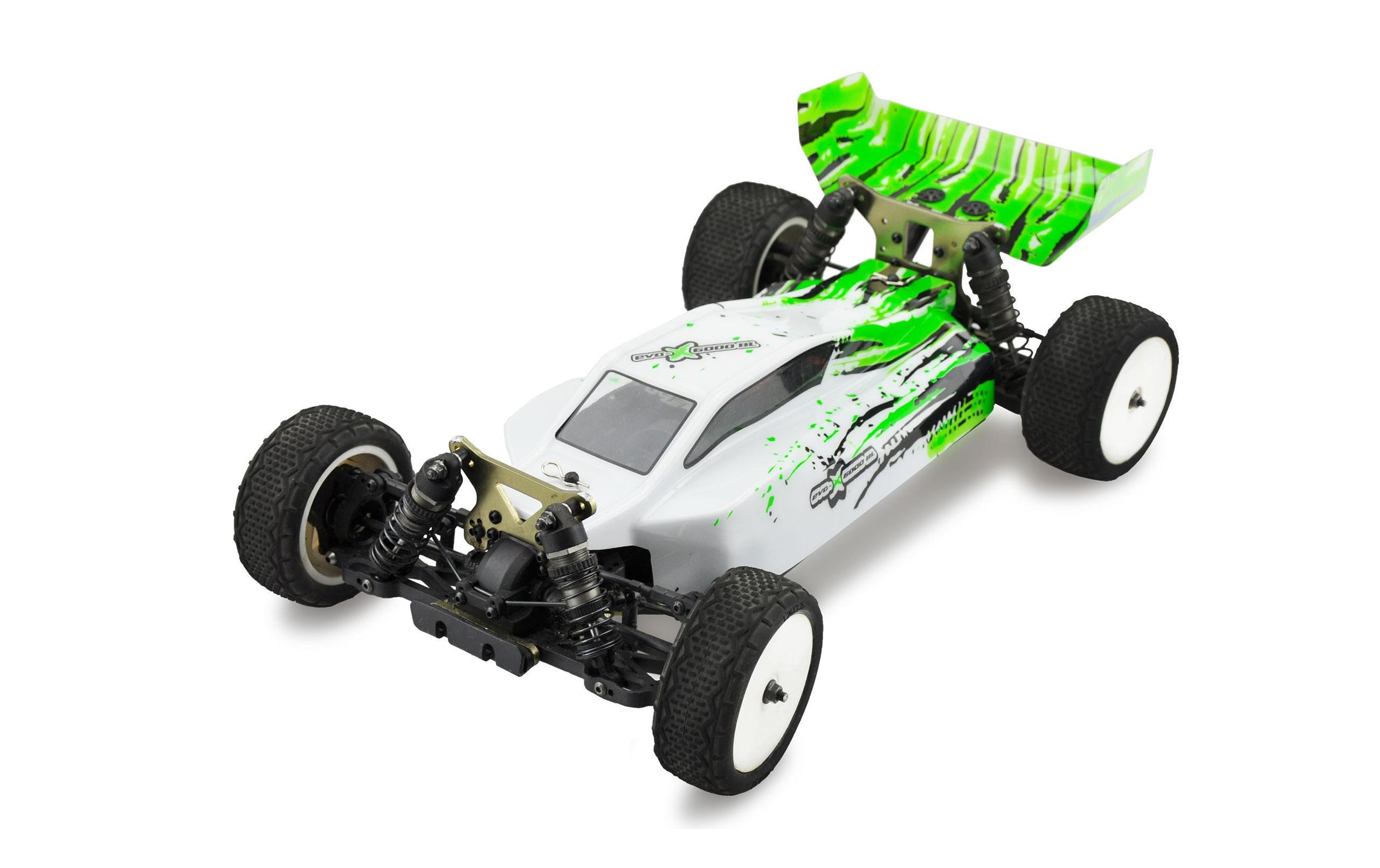 Buggy EVO-X 6000 Competition, Grün RTR, 1:10<br>Racing-Buggy mit einstellbarem Fahrwerk und Brushless Antrieb