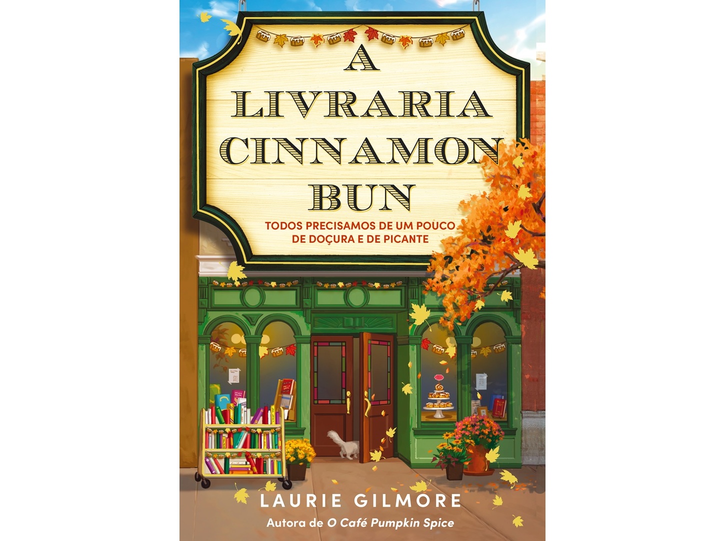 LIVRO A LIVRARIA CINNAMON BUN DE LAURIE GILMORE
