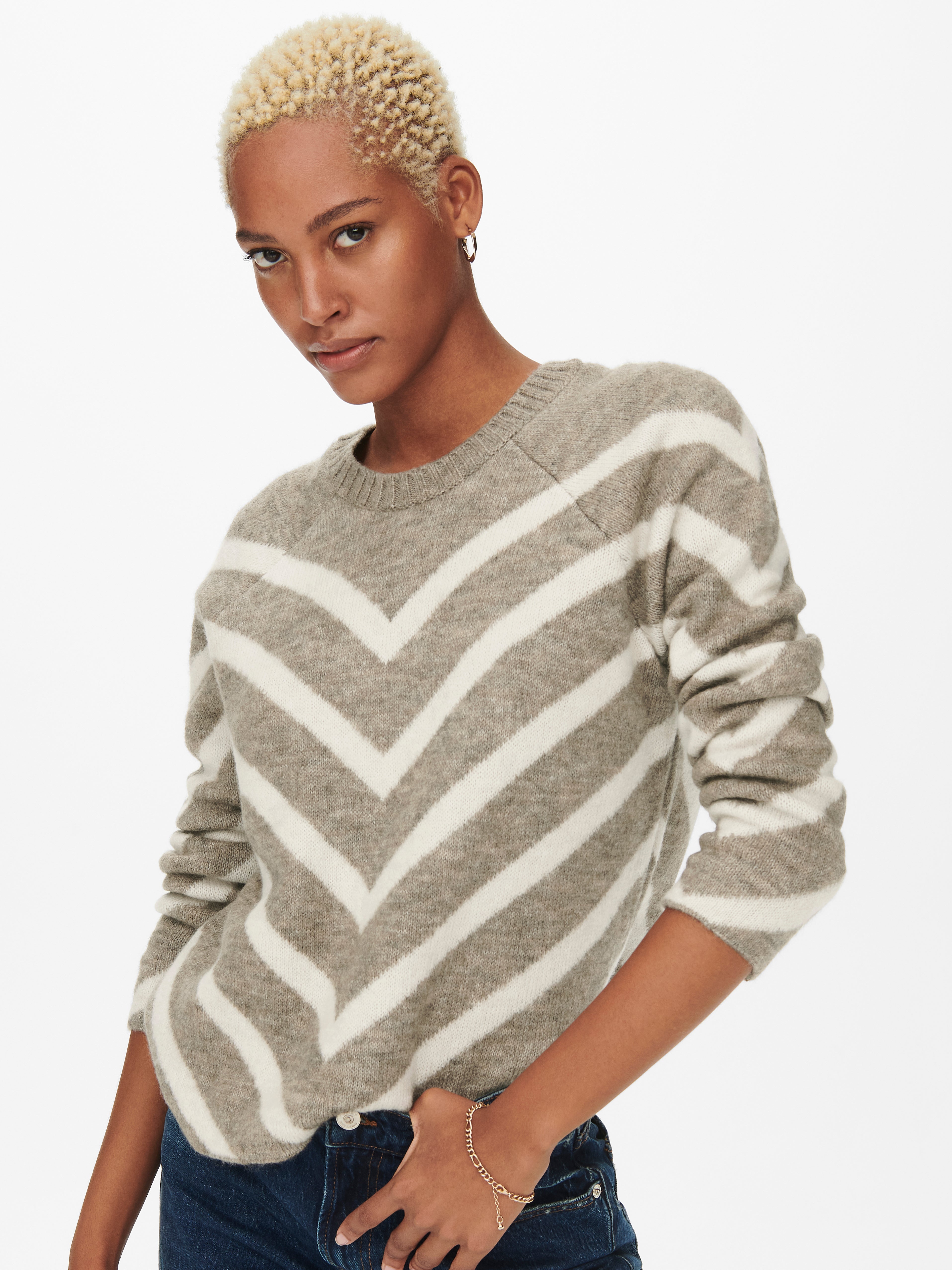ONLELIZA Strickpullover Black