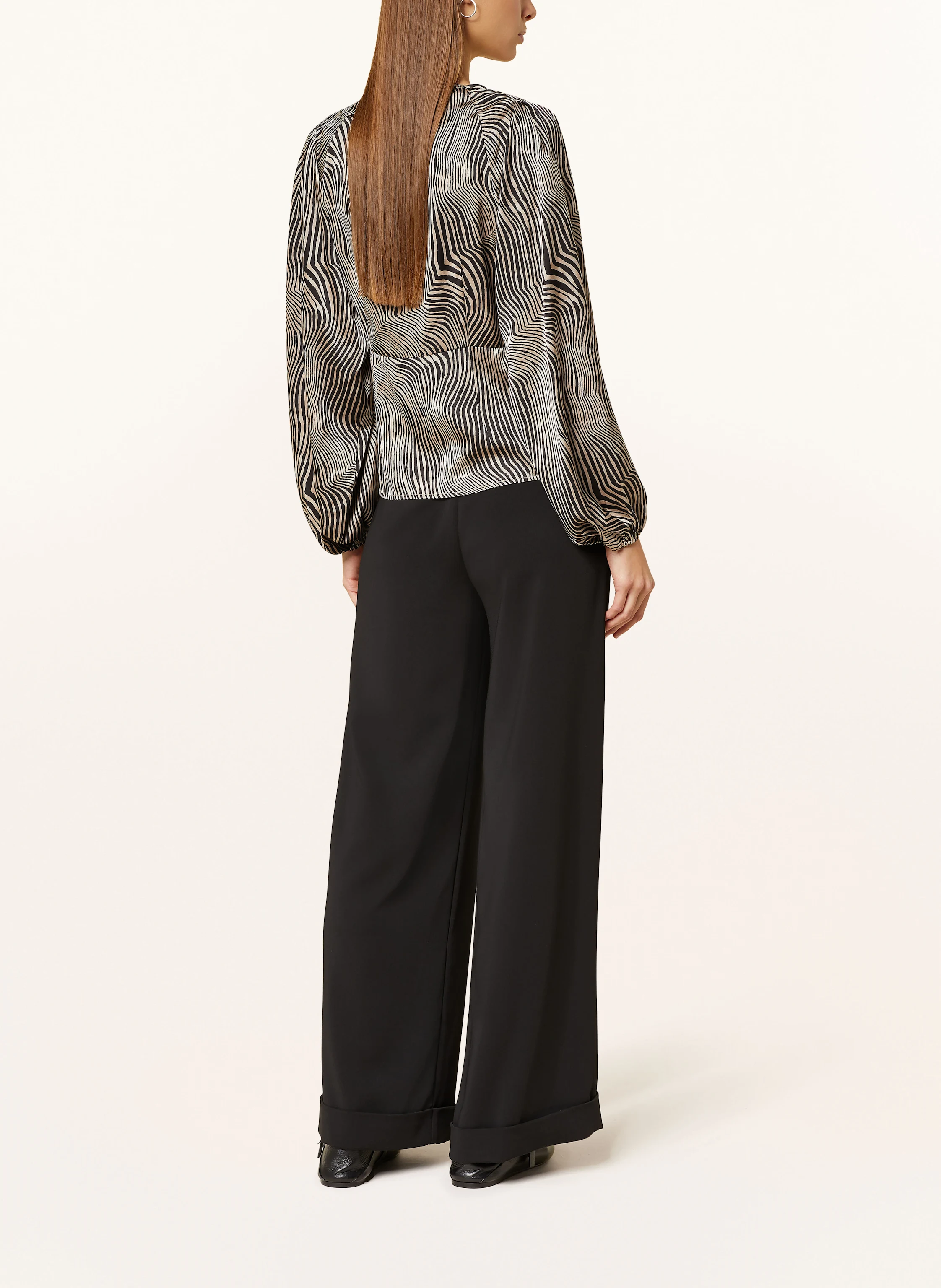 NEO NOIR Blusenshirt ISTANA aus Satin