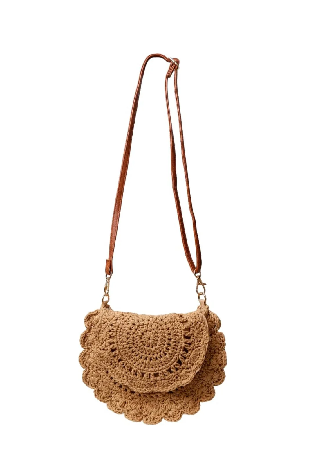 Black Colour Bccrochet Mini Bag 9351