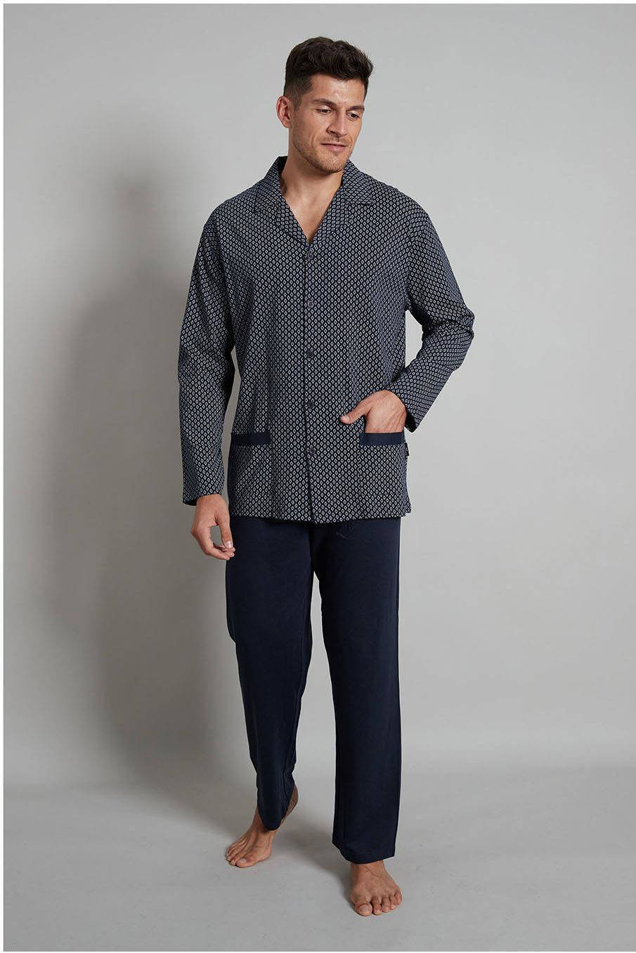 Götzburg pyjama donkerblauw