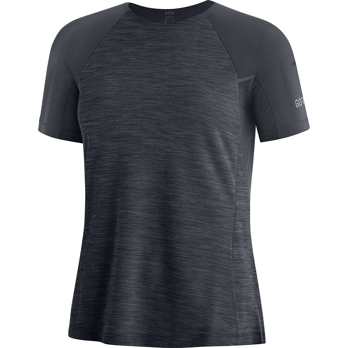 GORE Wear Vivid Hardloopshirt Korte Mouwen Zwart Dames