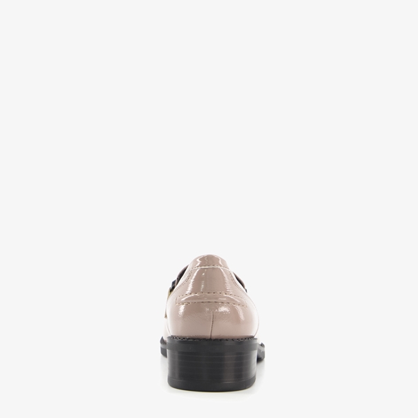 Tamaris dames lak loafers beige/taupe