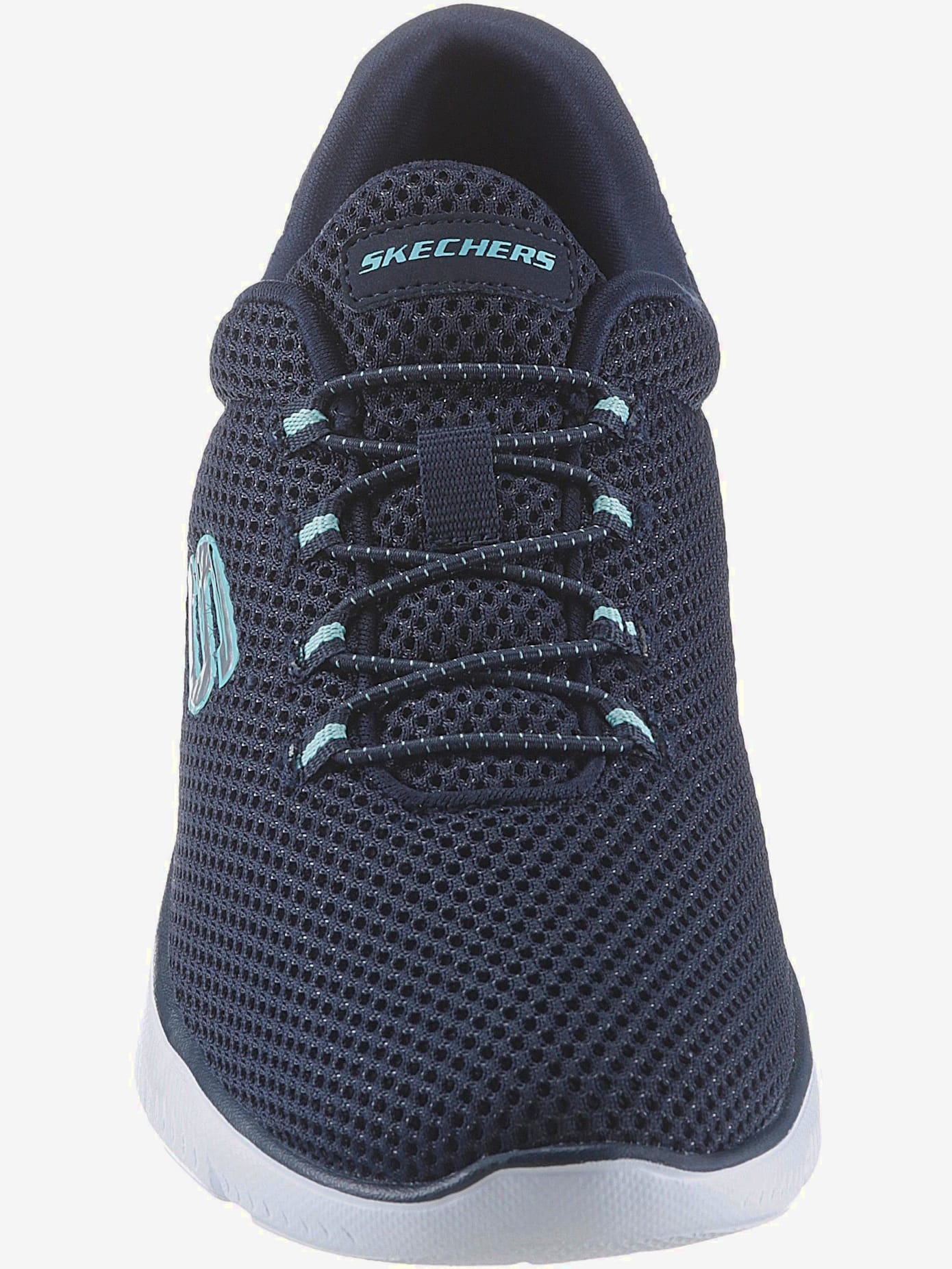 Sneakers slip on élastique facile à enfiler