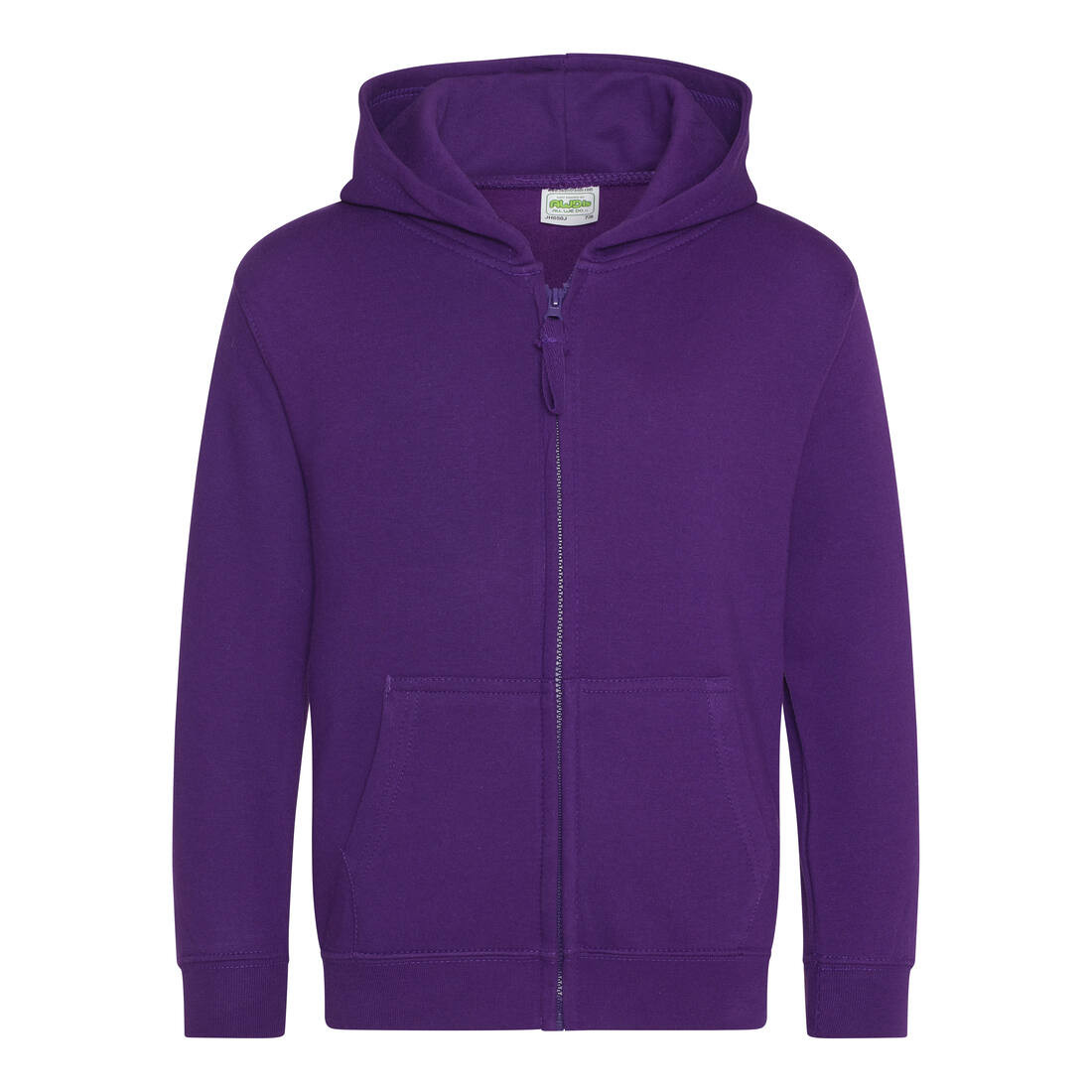 AWDIS JH050J - Sweat à Capuche avec Zip Invisible et Doublure