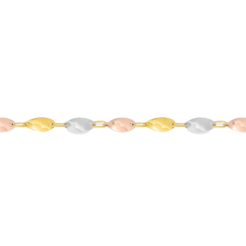 Bracelet Femme - Or 18 Carats - Longueur : 18 cm