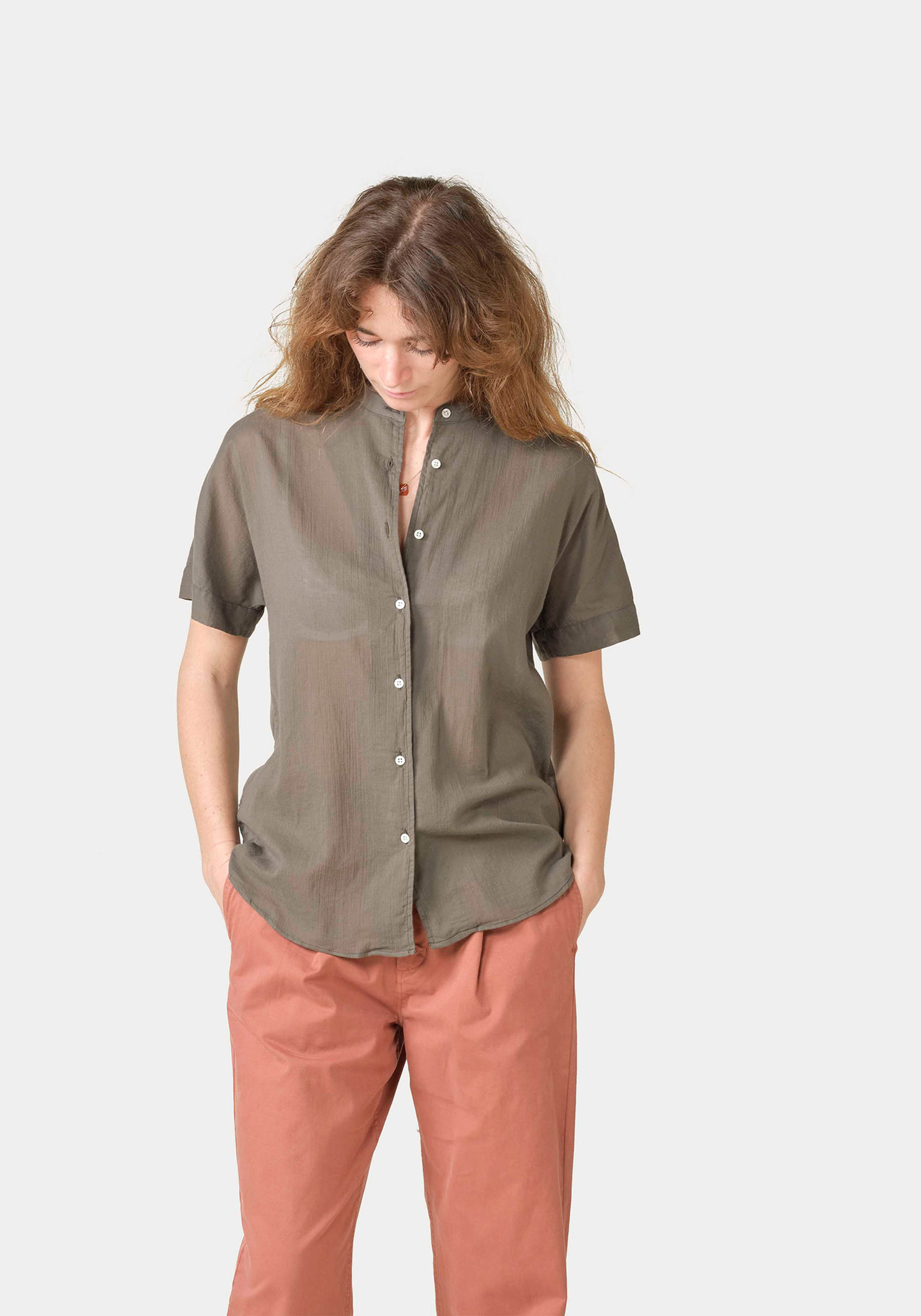 Klitmøller Collective Bluse Mille Taupe
