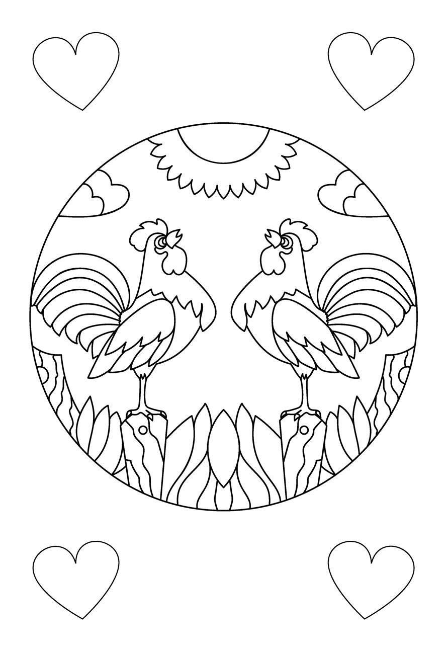 Bauernhof: Sticker- und Malspaß