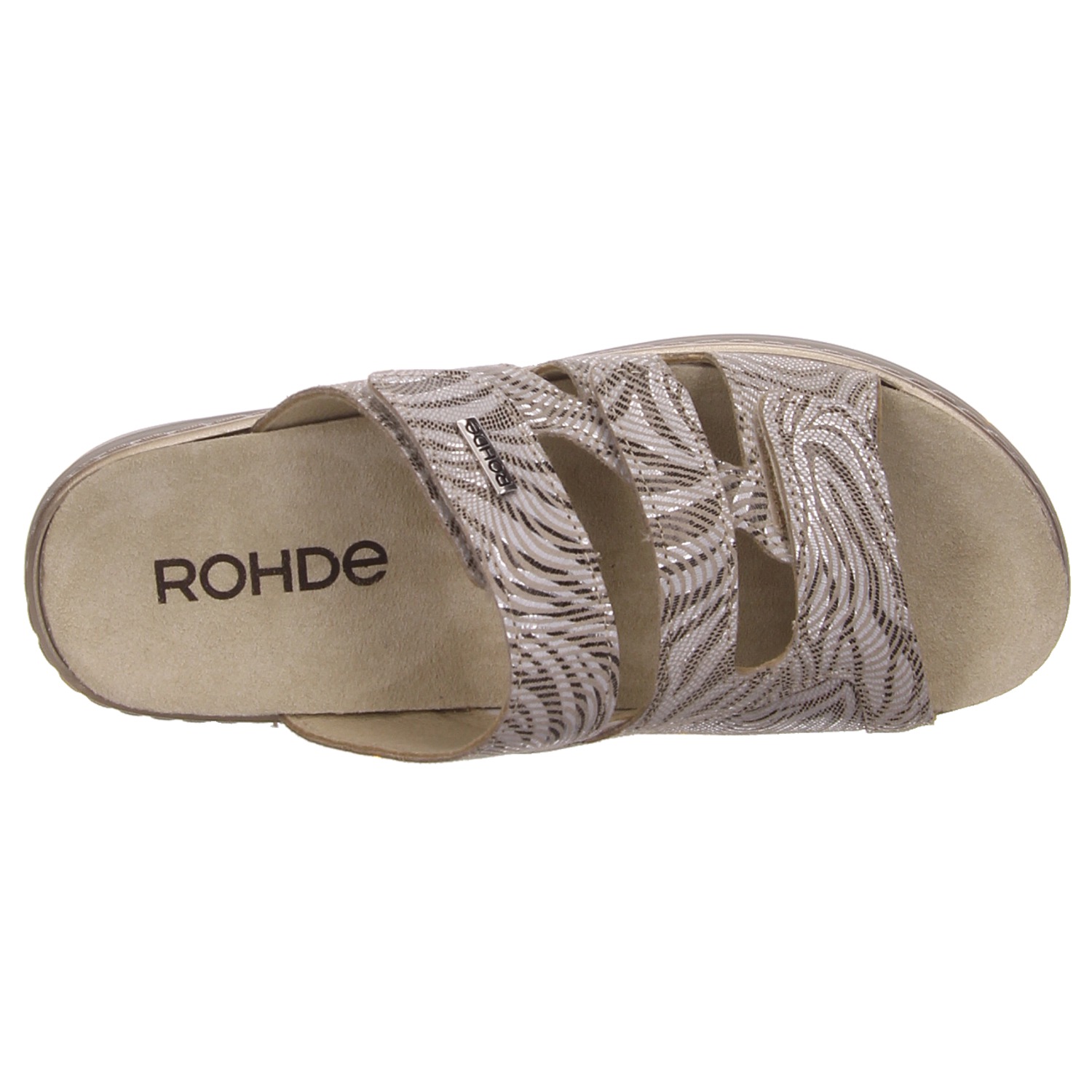 Rohde Pantoletten kreide beige