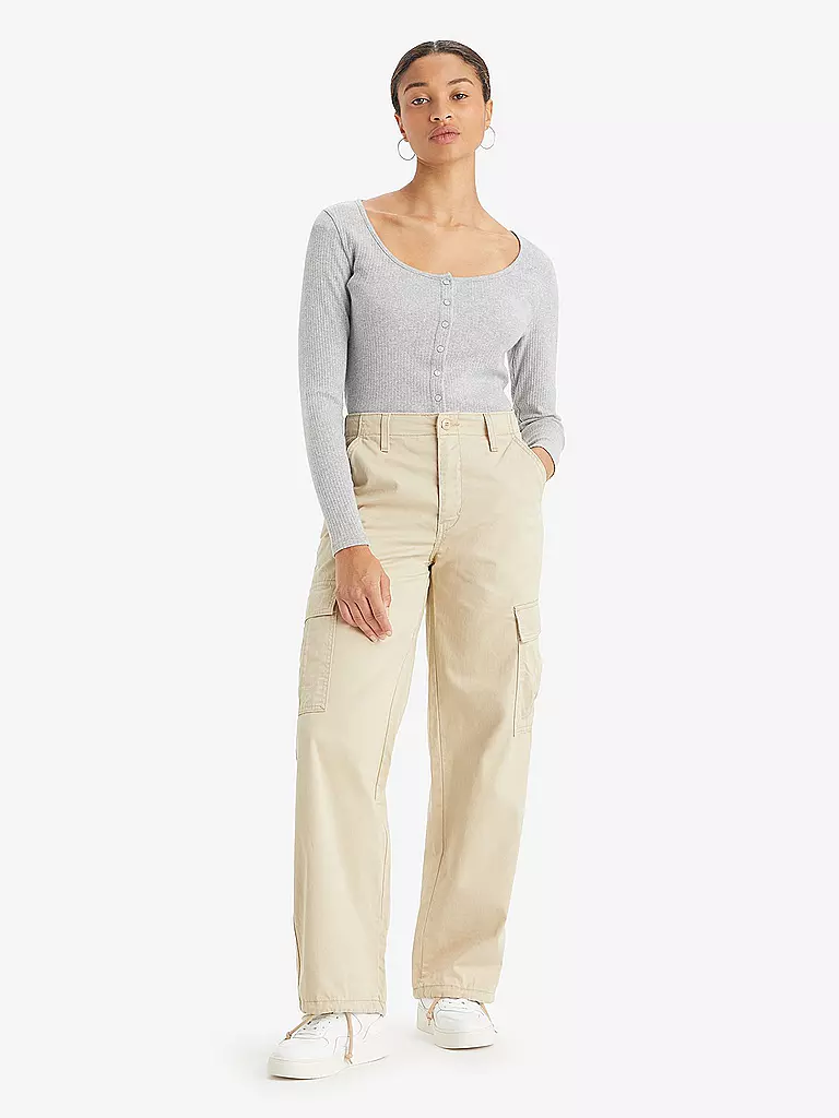 LEVI'S® Cargohose Baggy Fit creme