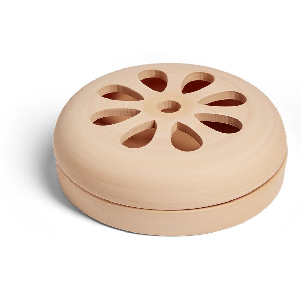 Diffuseur en terre cuite pour spirale à la citronnelle Ø14,5x4,5cm