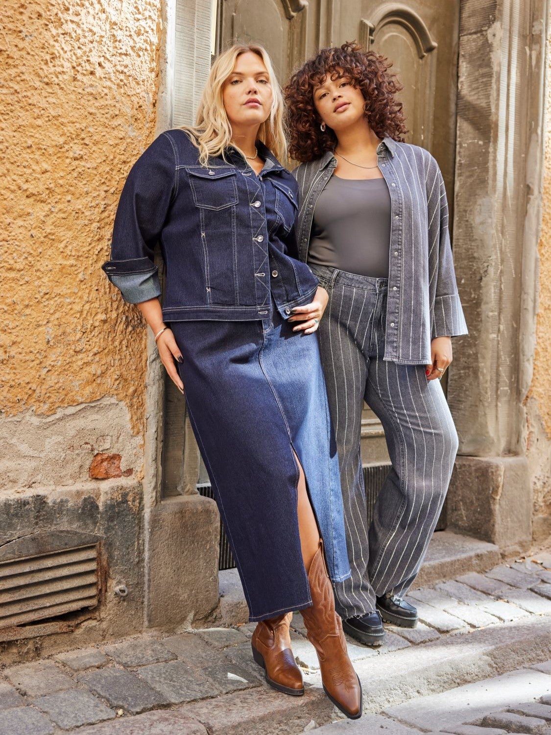 Shop the Look Dark Blue Denim