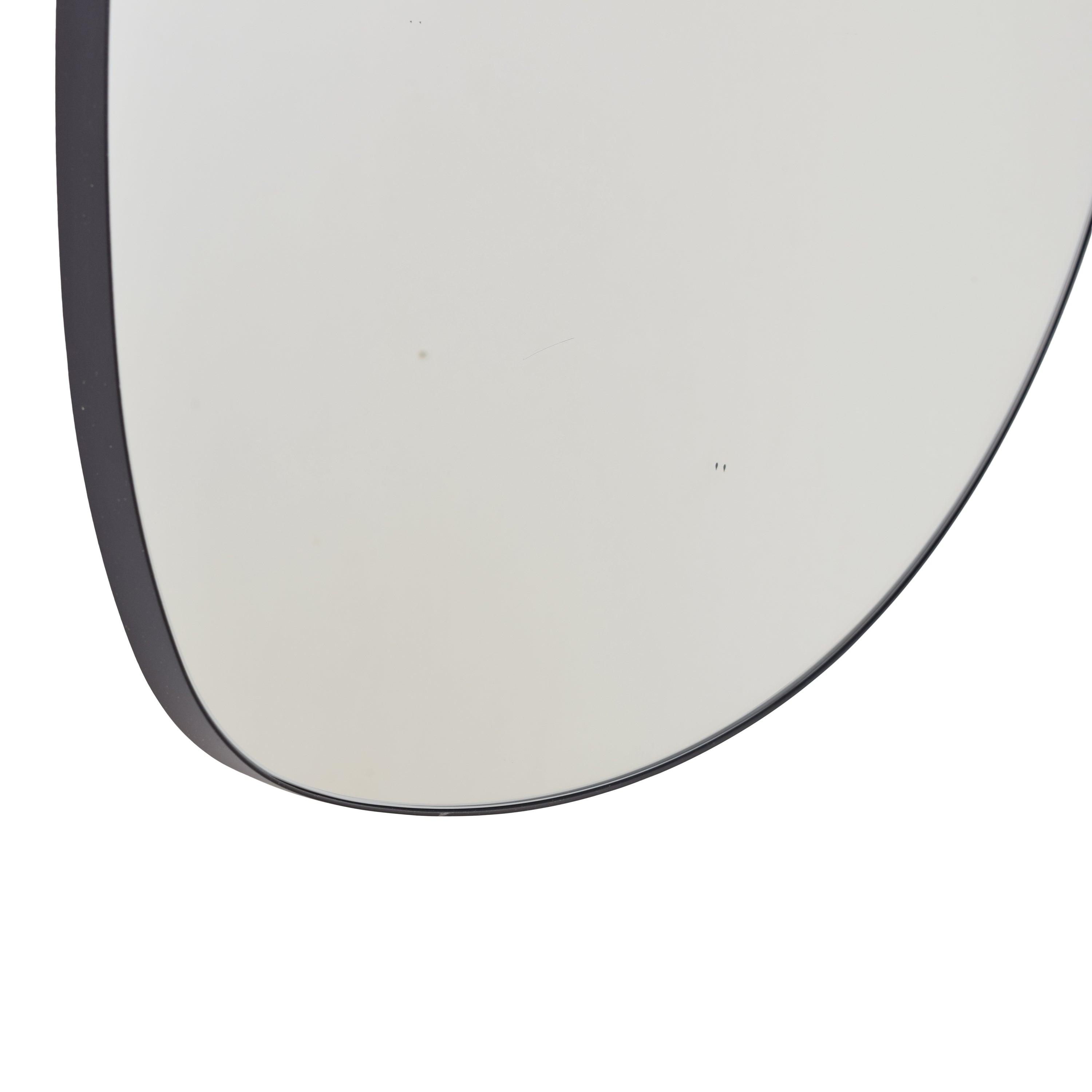 Fragix Milo Organische spiegel 120x50 Zwart
