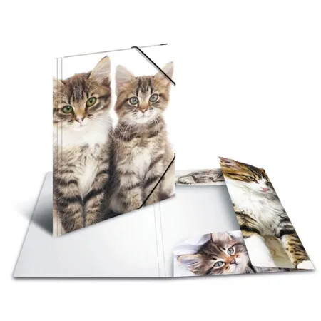 HERMA Sammelmappe Katzen, A4