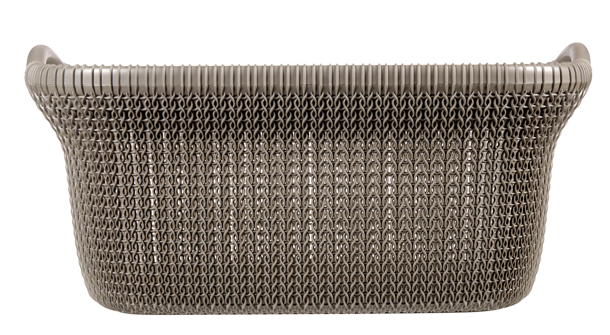Curver Knit Wasmand - 40 l - set van 2 - Harvest Brown