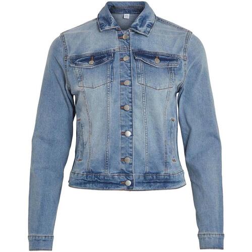 Vila - VISHOW NEW L/S DENIM JACKET Azul