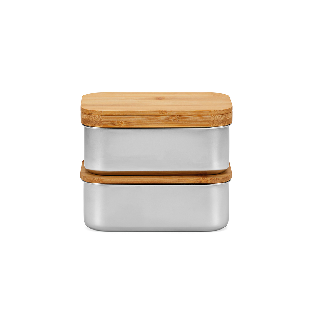 Aodaci ALB004 - Lunch Box Vermeer Acier Inoxydable Recyclé 1480 ml