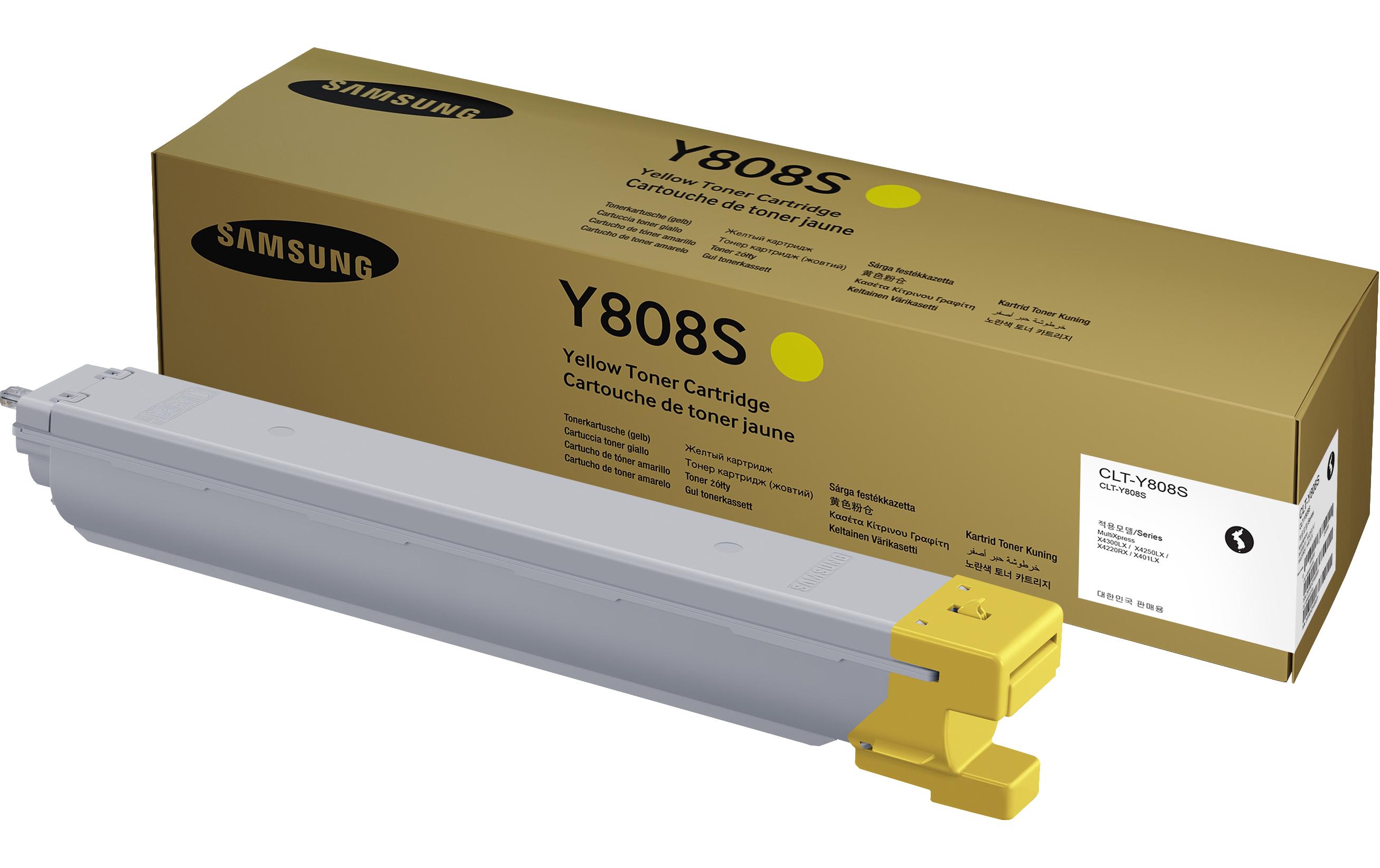 Toner CLT-Y808S / SS735A Yellow<br>Toner, Yellow