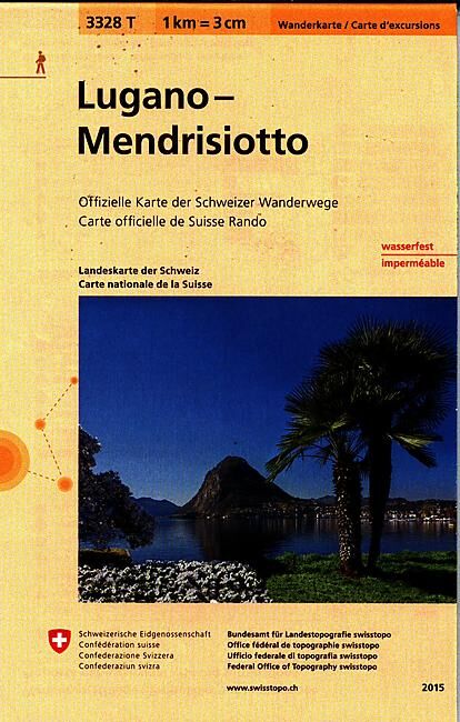 BUNDESAMT - 3328T LUGANO ECHELLE 1 33 000