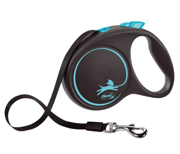 flexi® Hundeleine Gurt-Leine Black Design,
