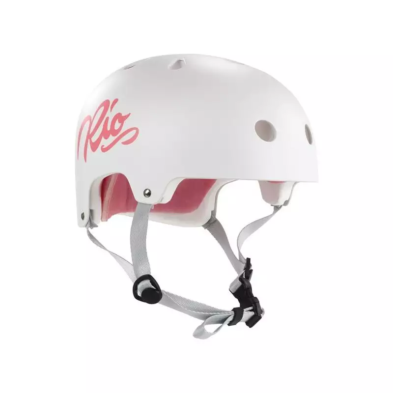 Casque RIO ROLLER Casque Script Blanc