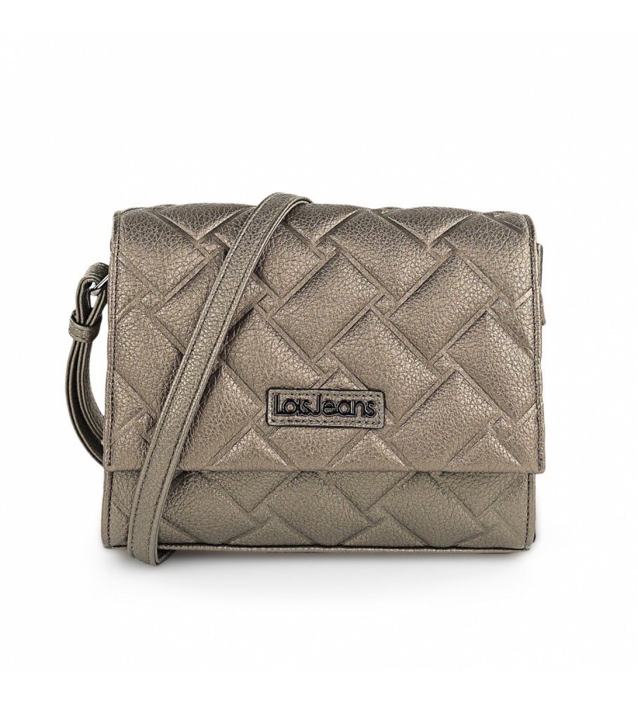 Bolsa de ombro Lois LOIS 316885 cor prata escura