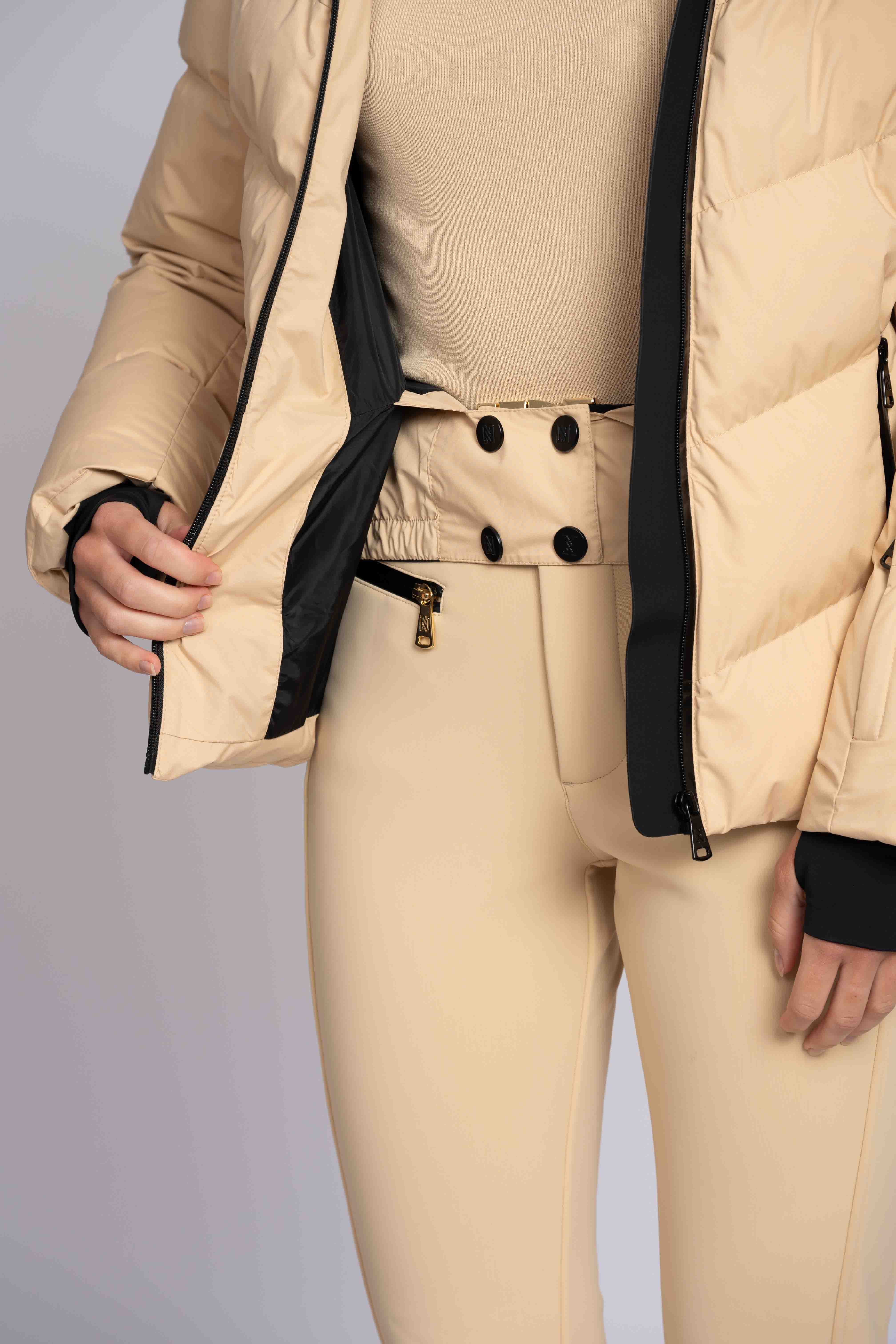 Girona Ski Jacket Dame 8030/Pebble