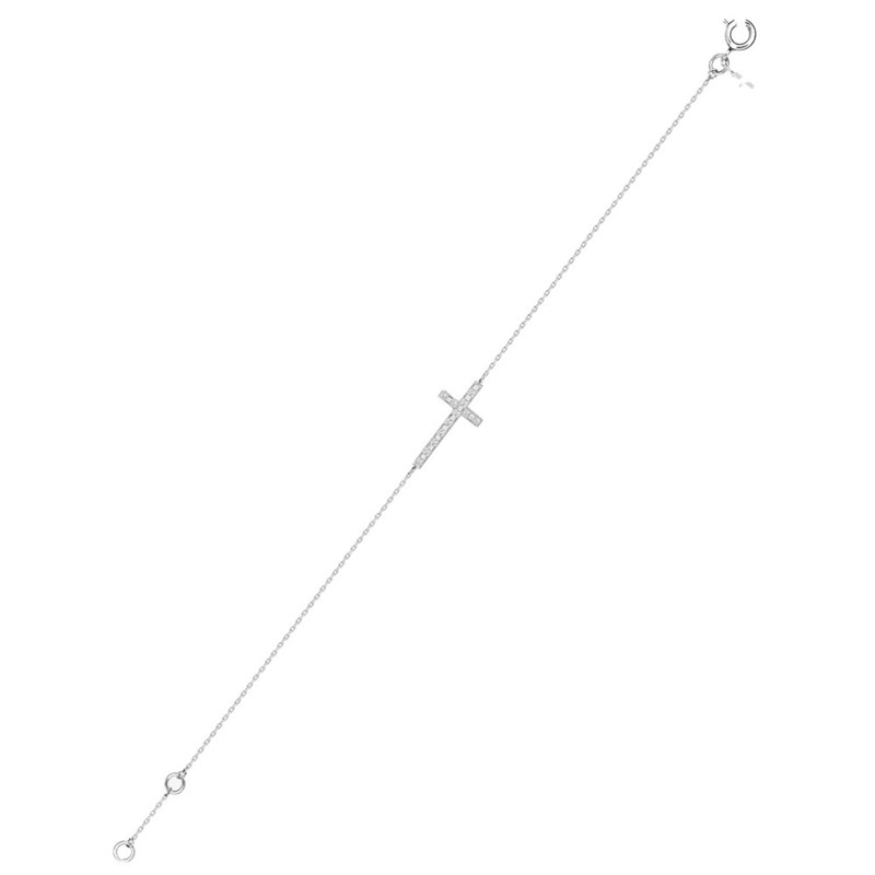 Bracelet Femme - Or 18 Carats - Longueur : 18 cm