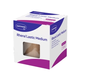 Rhena Lastic Elastische Binde Medium hautfarben 7 m x 8 cm, 1 Stück