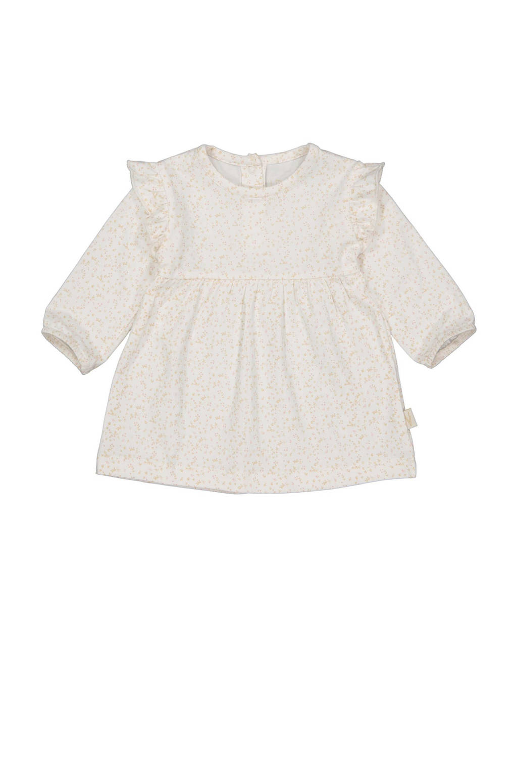 LEVV gebloemde baby jurk LNELLANOS ecru/zand