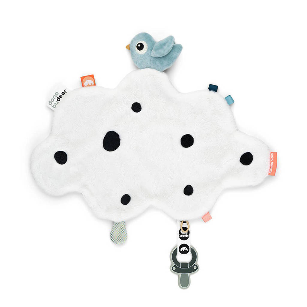 comfortdekentje happy clouds knuffeldoekje