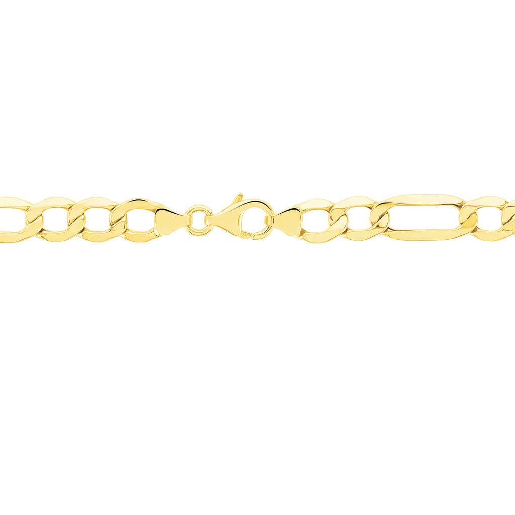 Chaîne Michaellaae Maille Alternée 1/3 Or Jaune