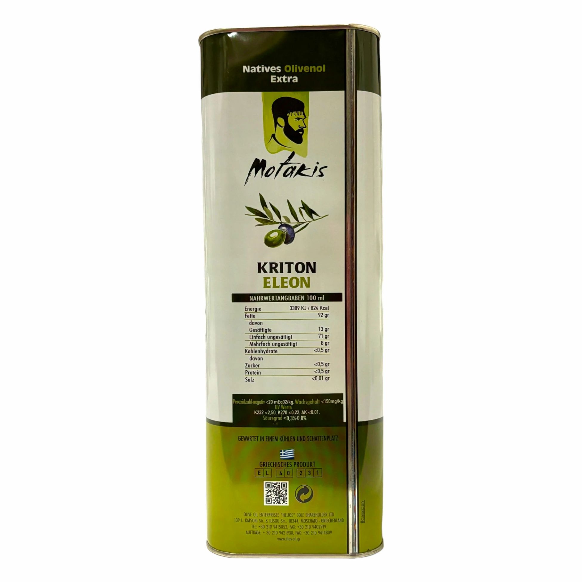 Öz Natur | Extra Virgin Olivenöl, kaltgepresst