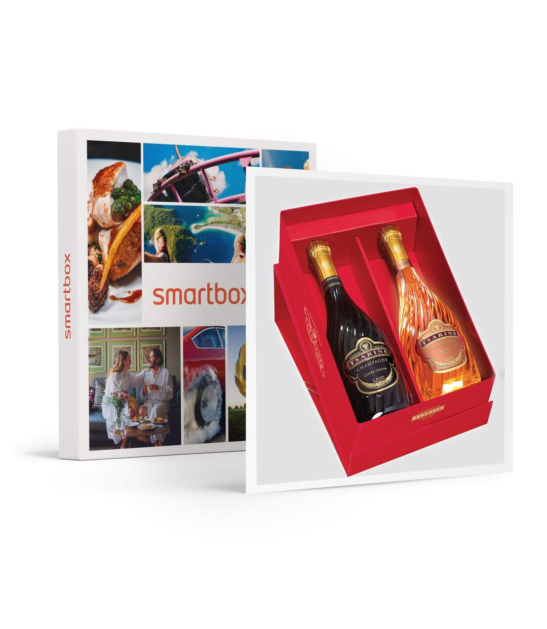Coffret 2 bouteilles de champagne Tsarine - SMARTBOX - Coffret Cadeau Gastronomie
