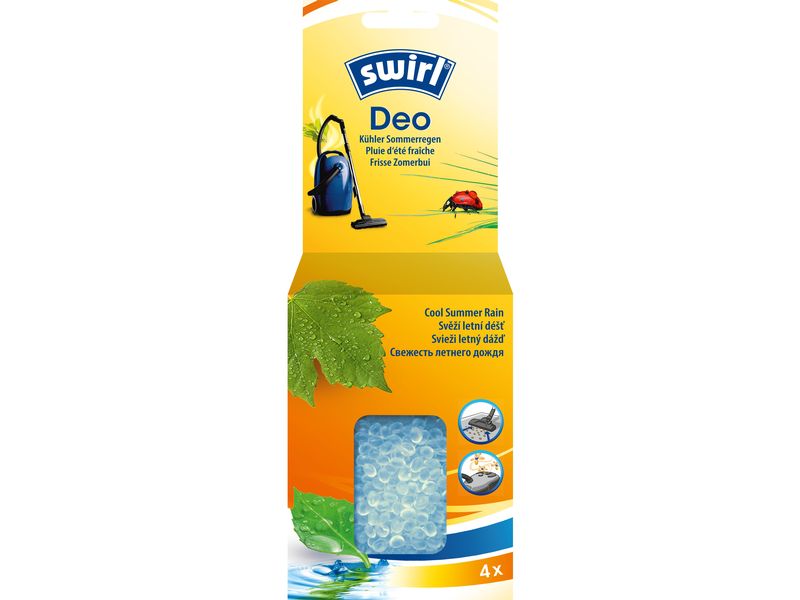 Swirl Duftperlen Kühler Sommerregen Kühler Sommerregen Staubsauger Deo in Perlenform: Fruchtige Frühlingsbrise