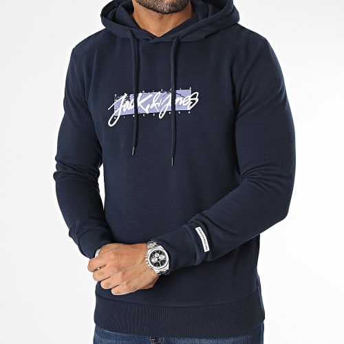 Sweat Capuche Sergey Bleu Marine