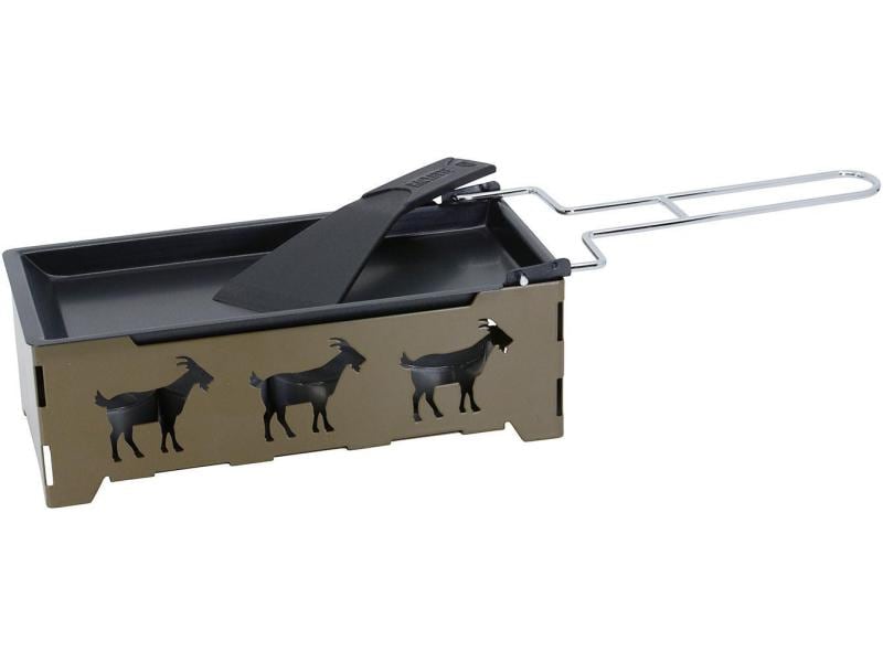 Kadastar Teelicht-Raclette Geissli Braun Teelicht-Raclette im Swiss Design