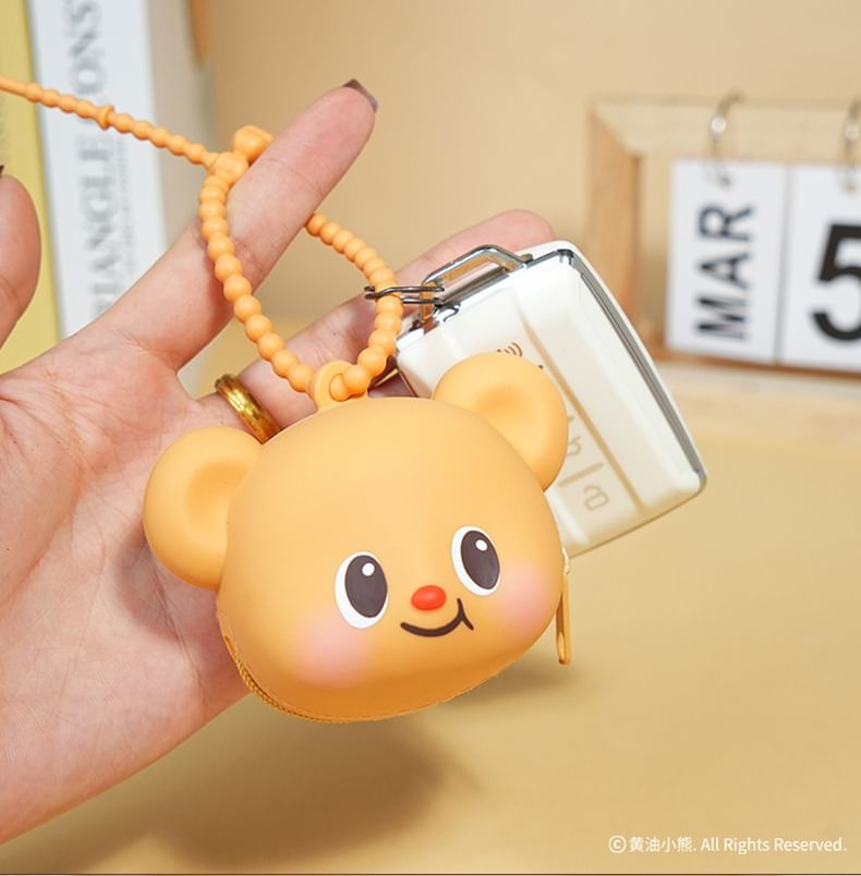 Butterbear - Butterbear Cookie Siliconen Sleutelhanger